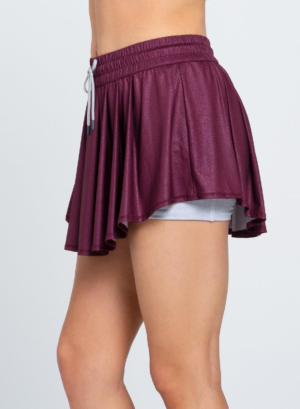 Lucky In Love High Waist All That Shimmers Skirt