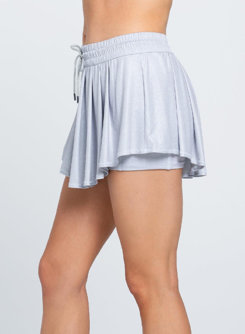 Lucky In Love High Waist All That Shimmers Skirt