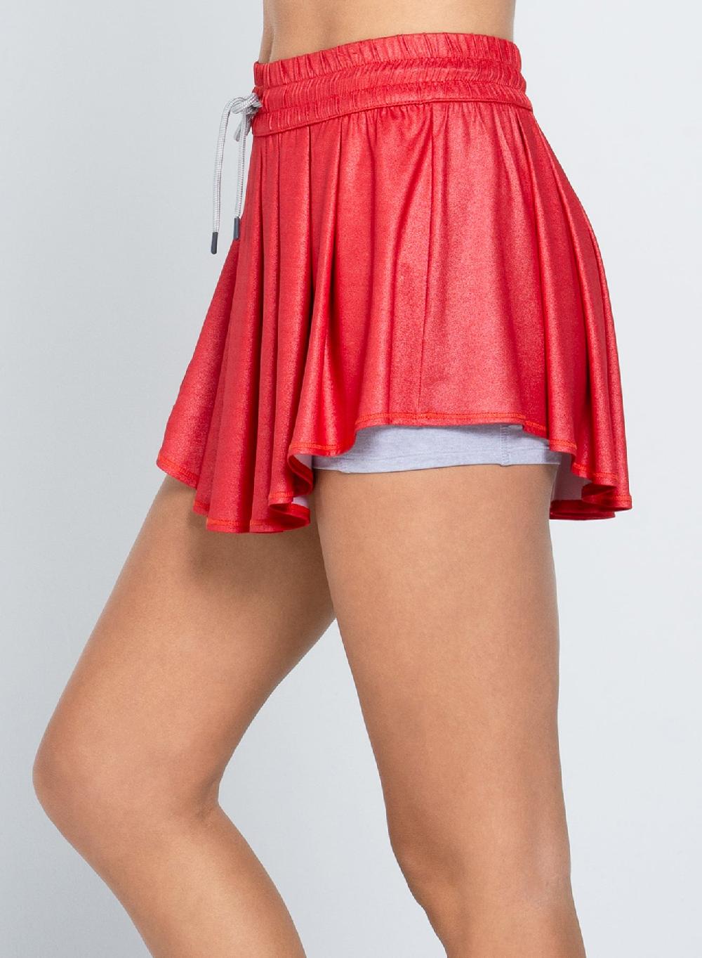 Lucky In Love High Waist All That Shimmers Skirt