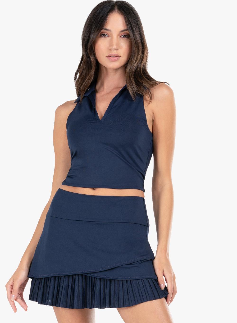 lucky in love Hip Fit Polo Tank