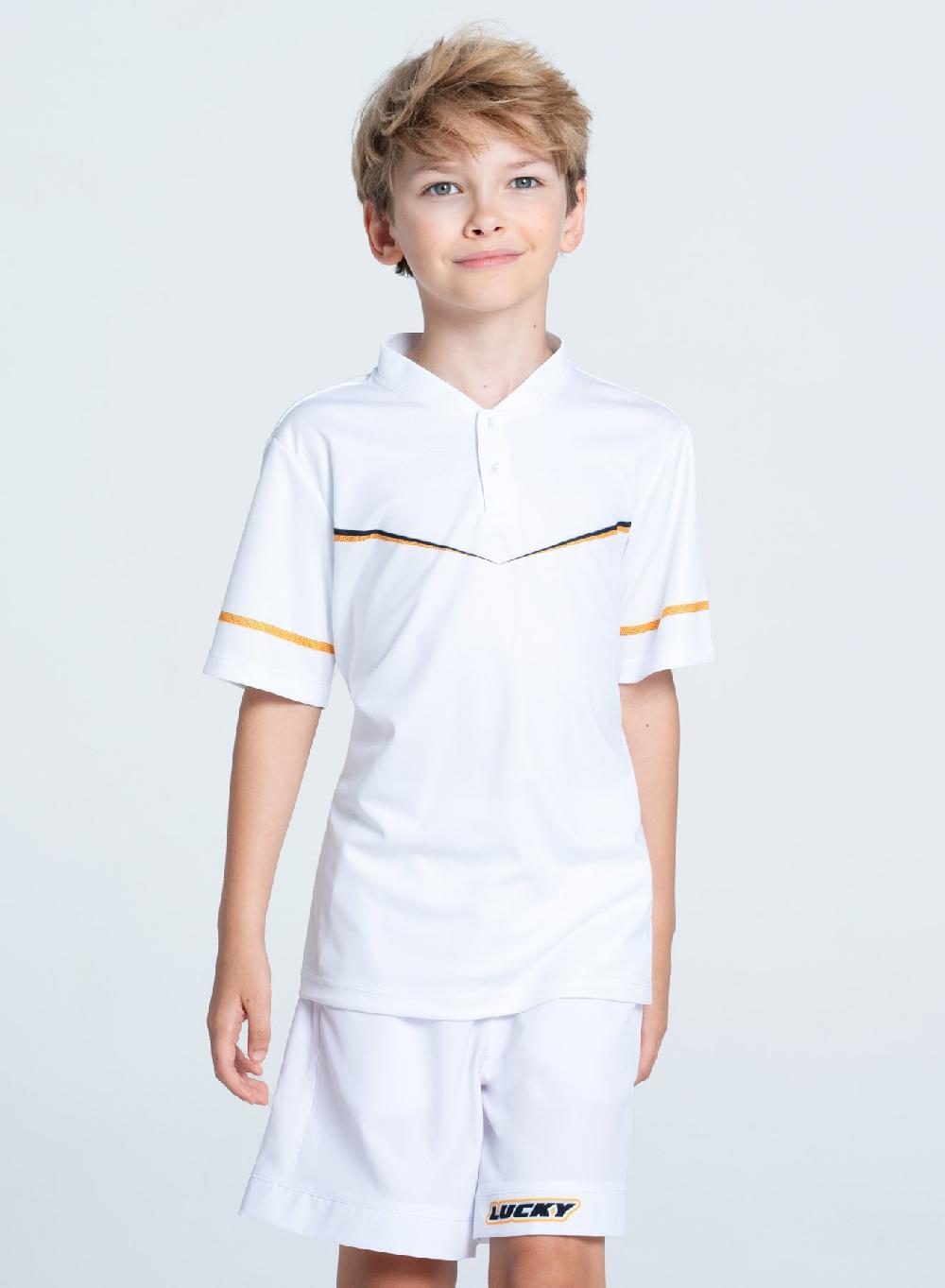 Lucky In Love Inertia Henley Short Sleeve