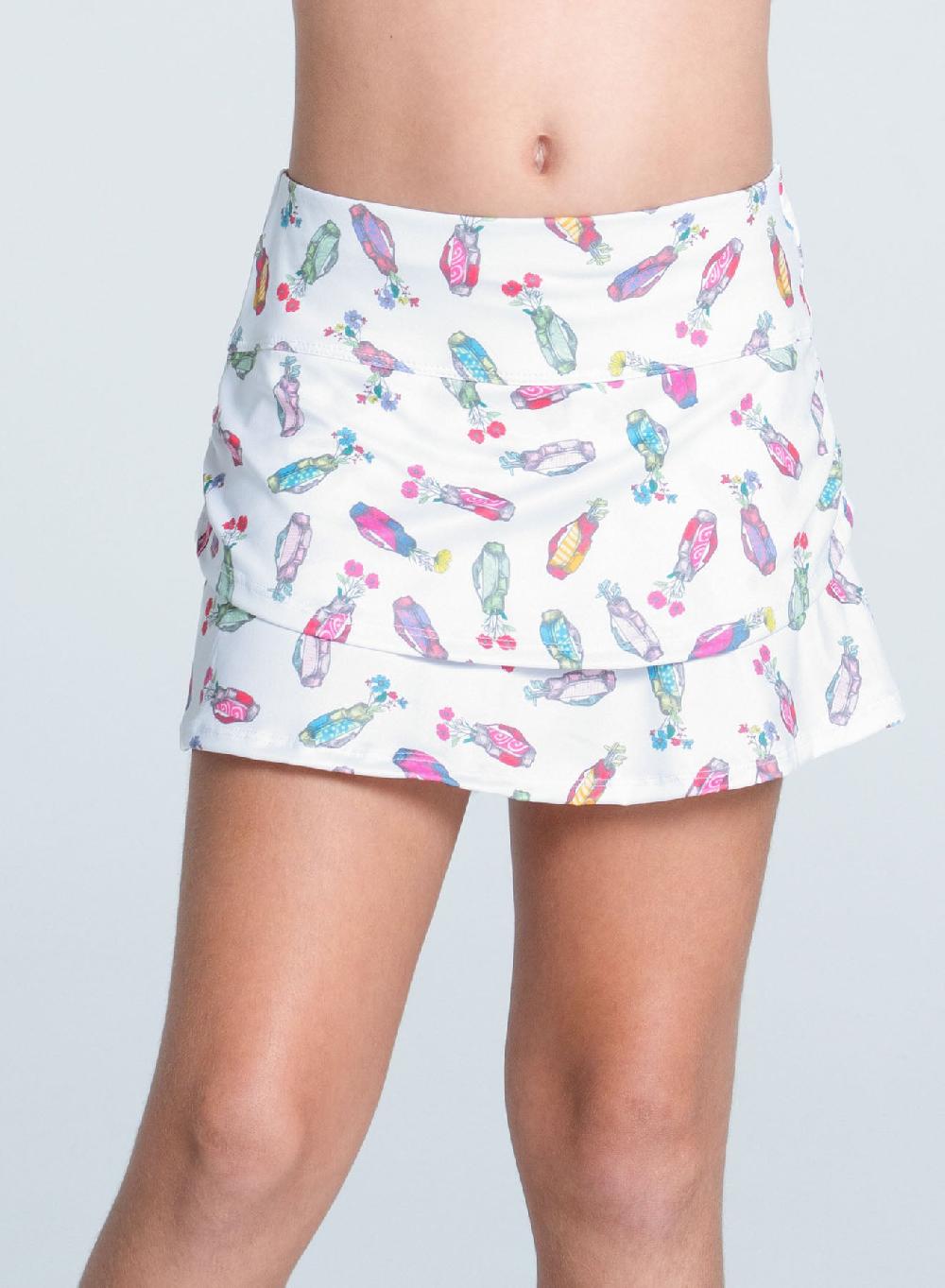 Lucky In Love Let's Par-tee Skirt W/back Pocket