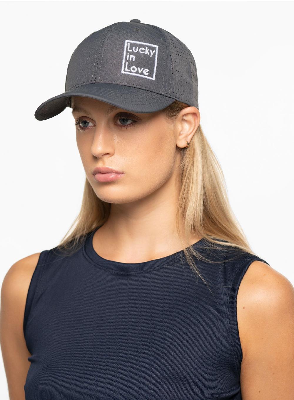 Lucky In Love Lil Laser Cut Cap