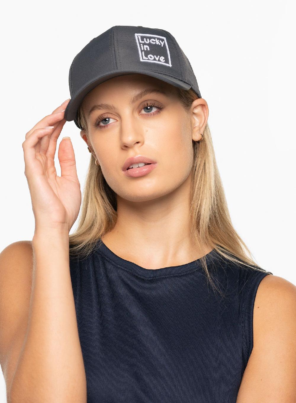 Lucky In Love Lil Laser Cut Cap