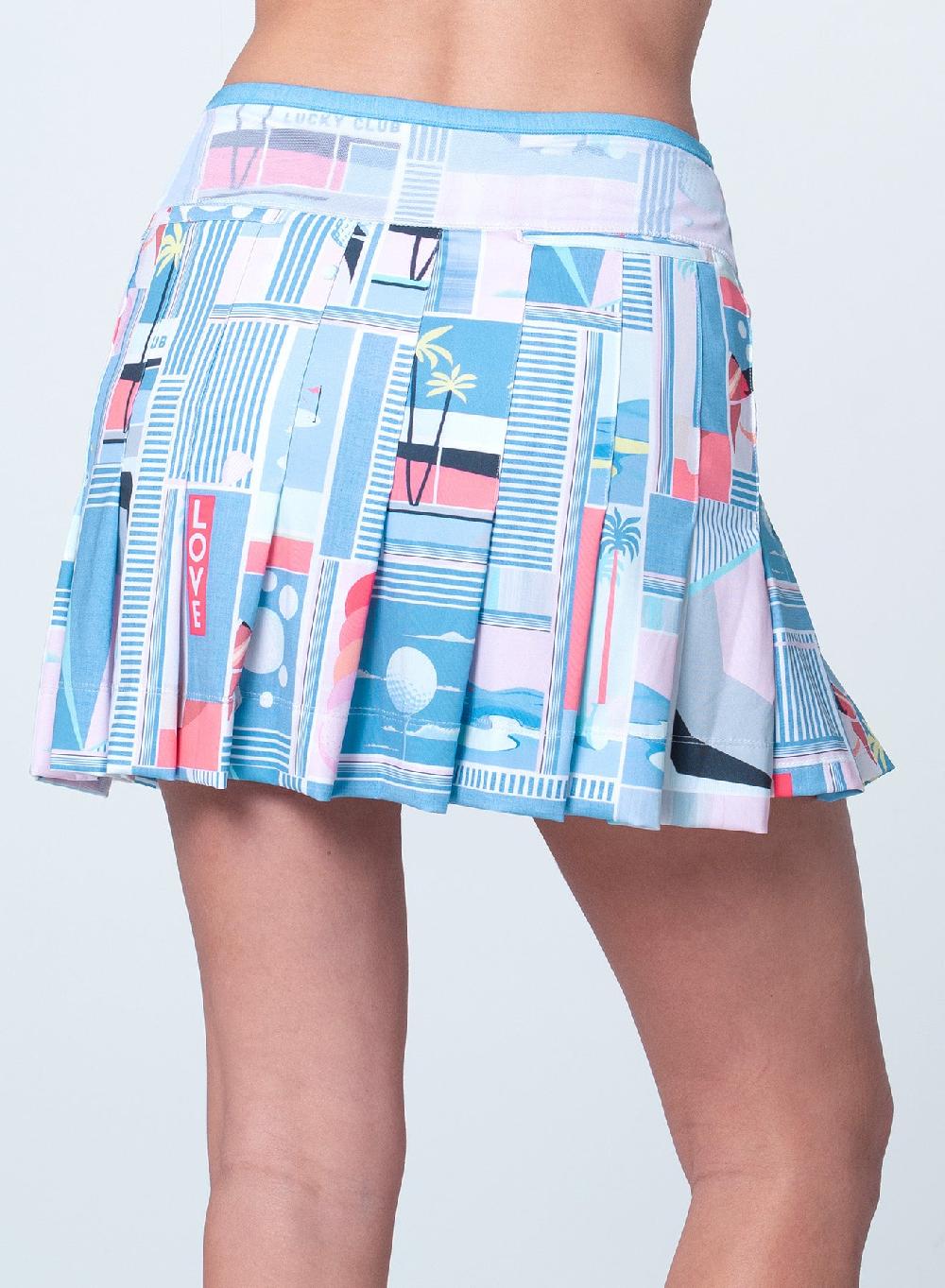 Lucky In Love Linen Nouveau Skort