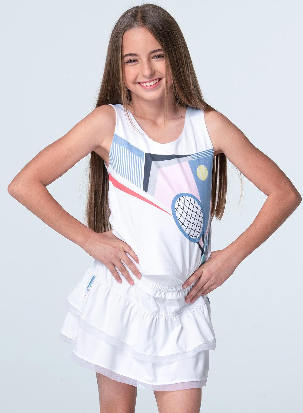 lucky in love Linen Nouveau Tank