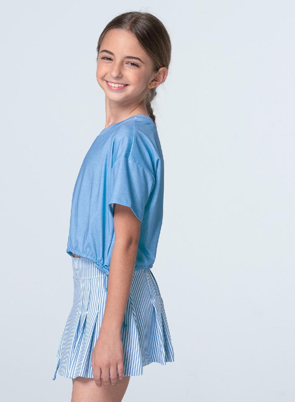 Lucky In Love Linen Play Short Sleeve