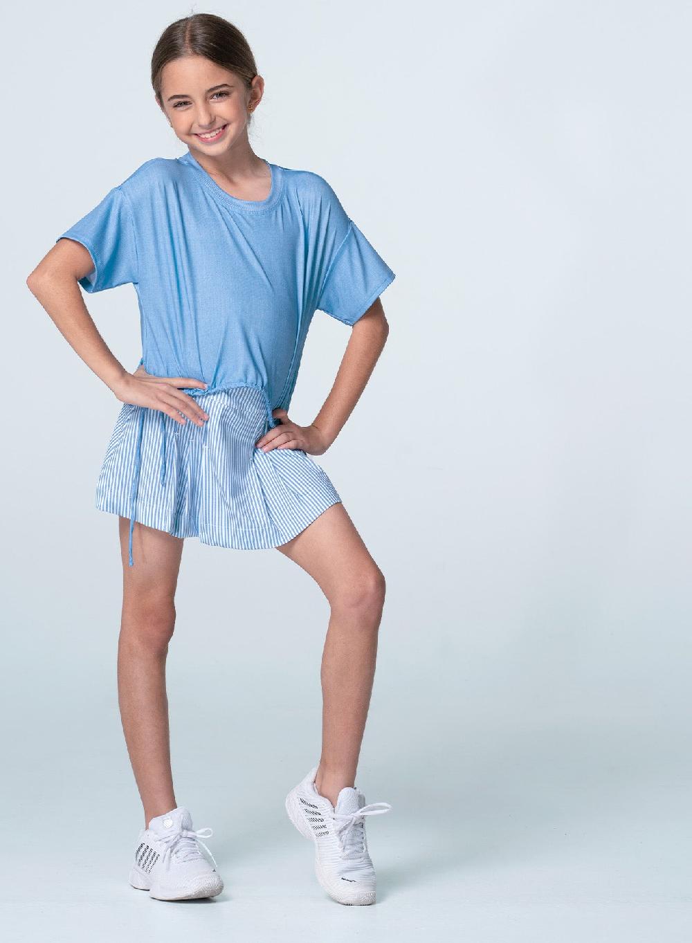 Lucky In Love Linen Play Short Sleeve