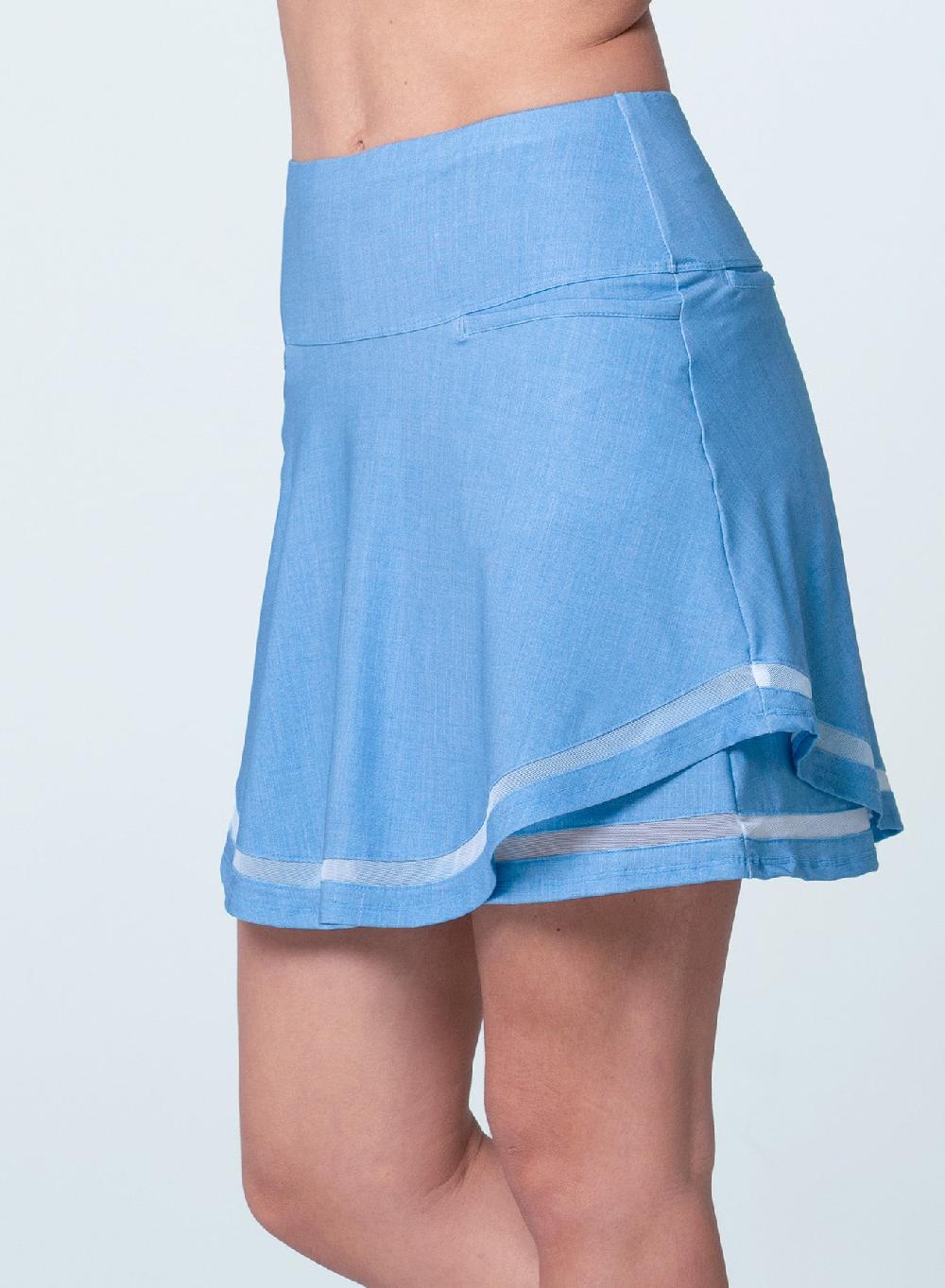 Lucky In Love Linen Play Skort