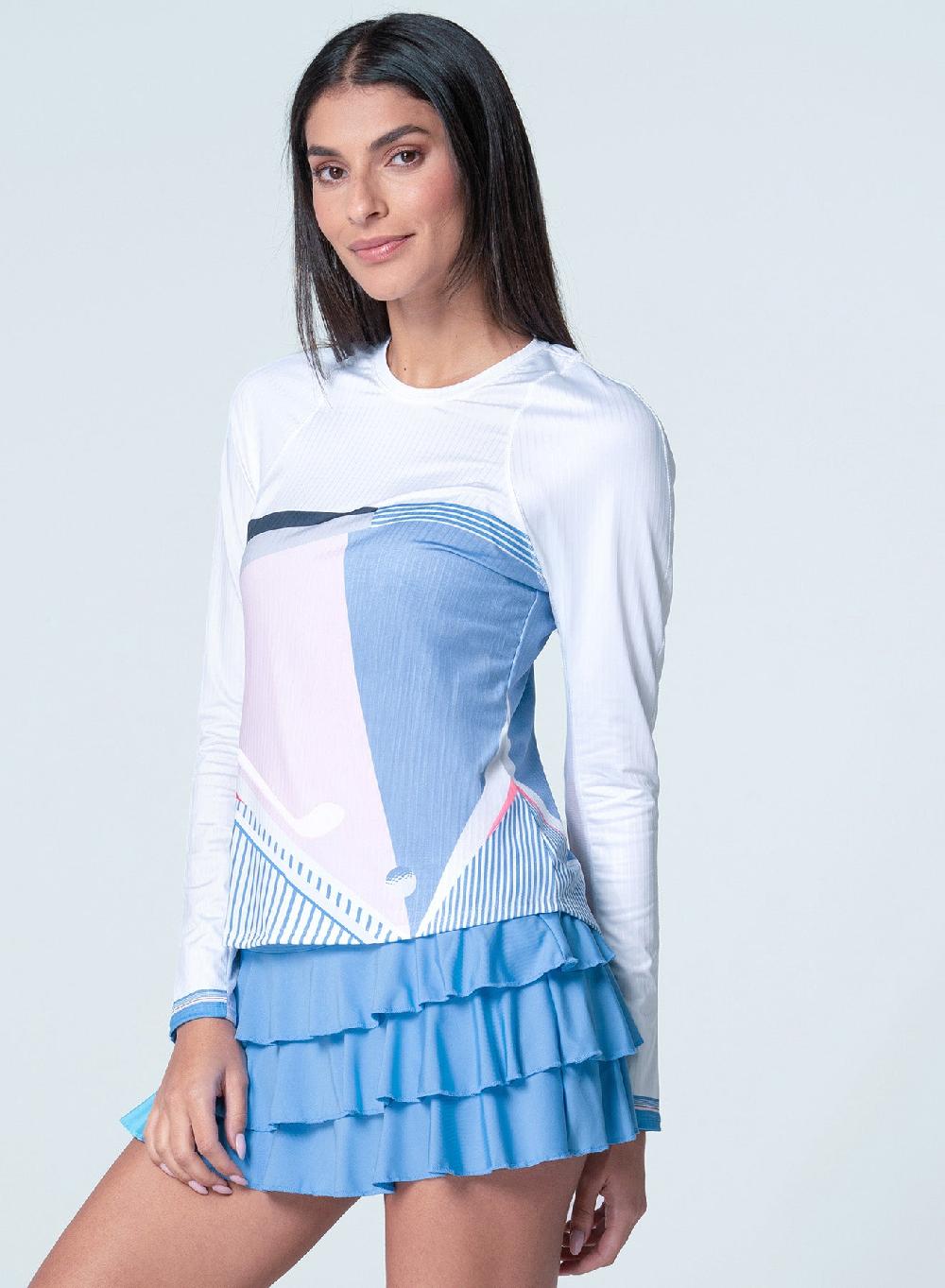 Lucky In Love Linen Slice Long Sleeve