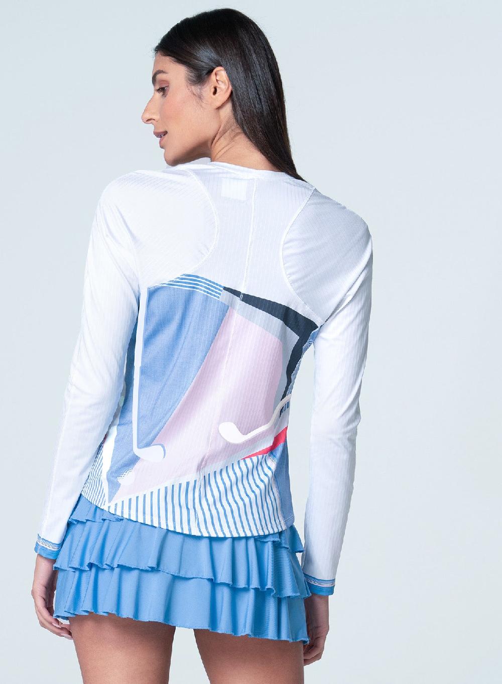 Lucky In Love Linen Slice Long Sleeve