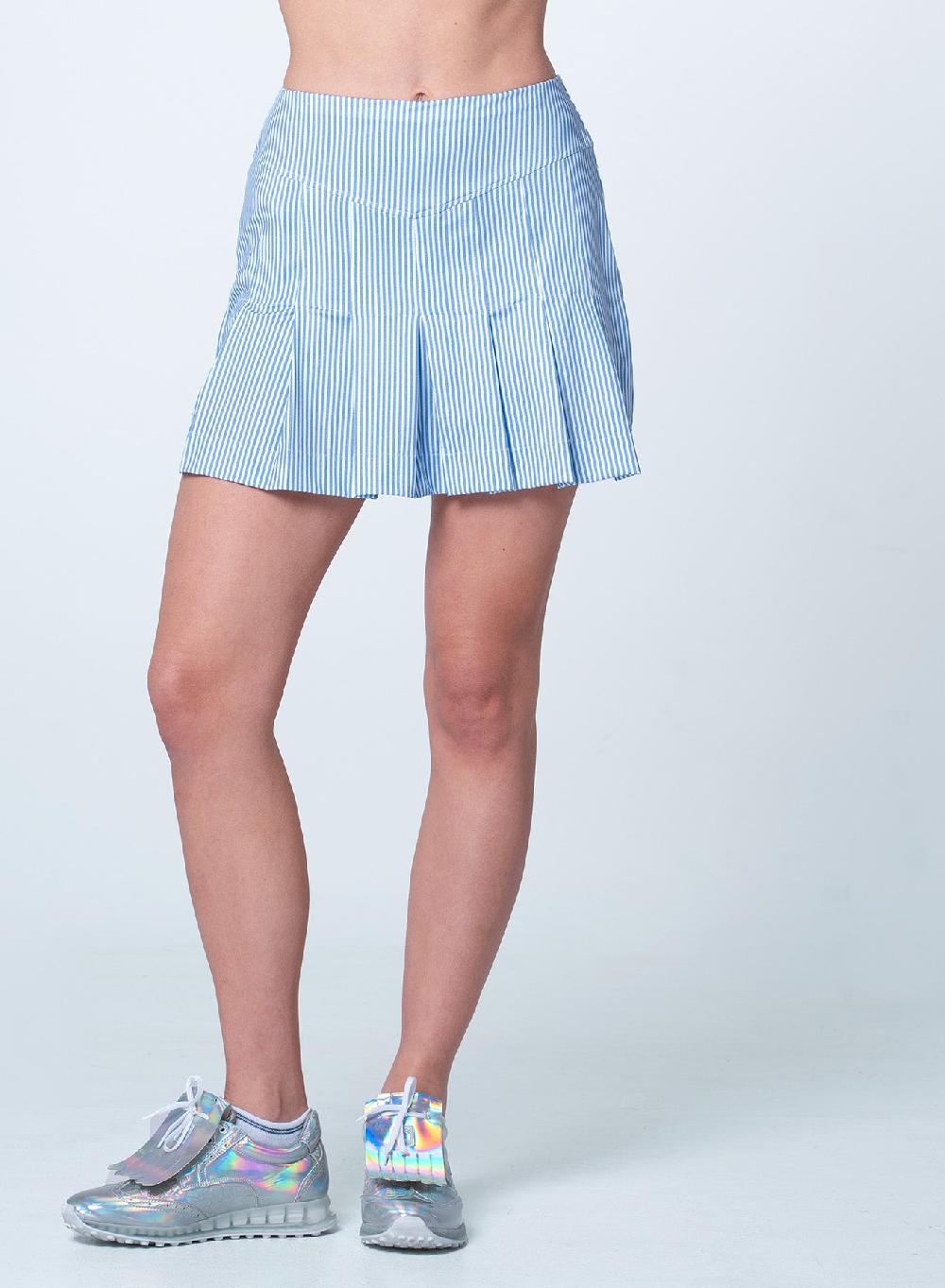 lucky in love Linen Stripe Skort
