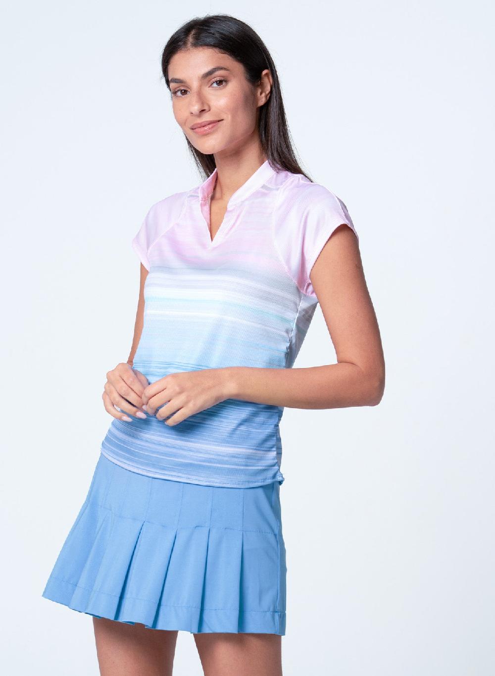 lucky in love Linen Vision Ruche Short Sleeve