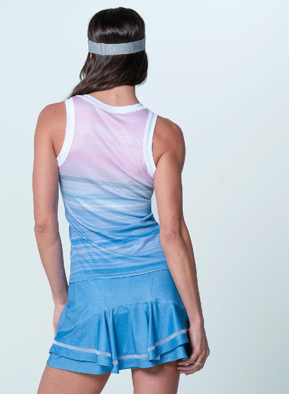 Lucky In Love Linen Vision Tank