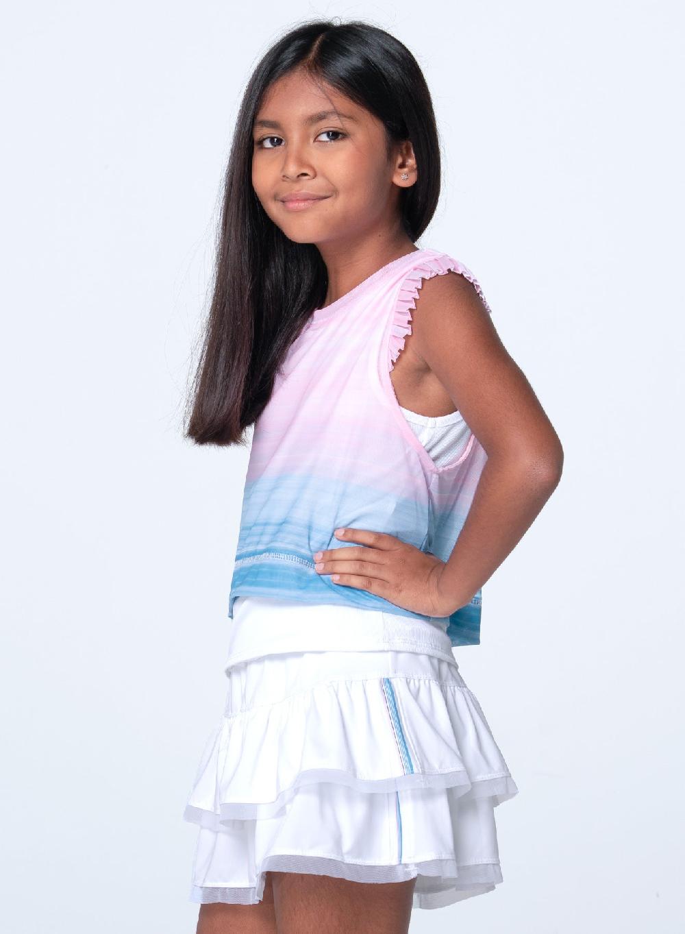 Lucky In Love Linen Vision Tank