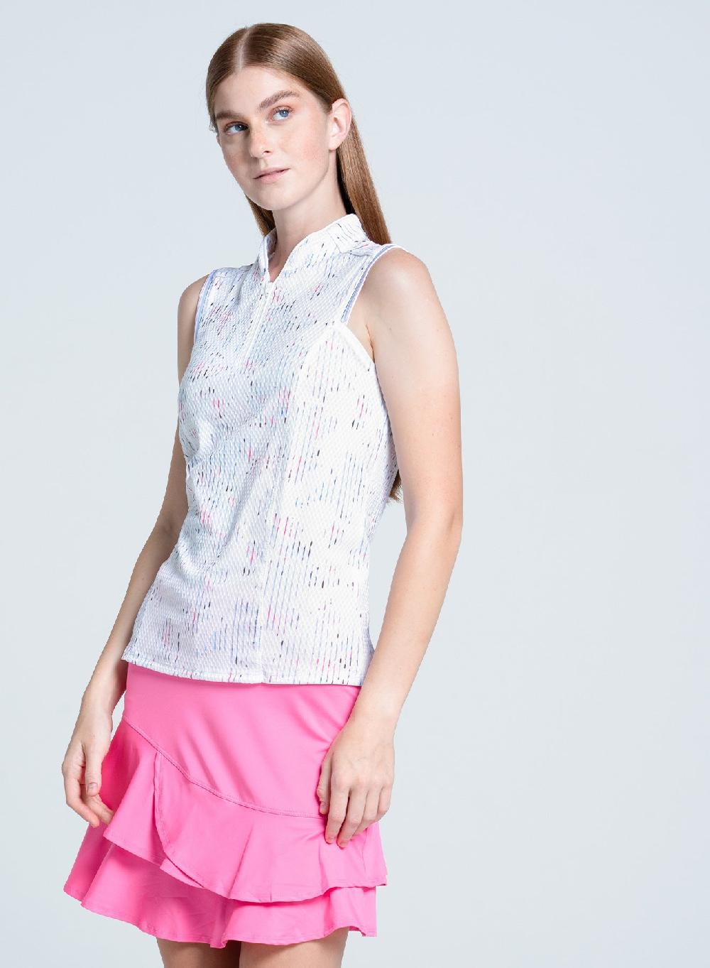 Lucky In Love Love Me Blue Sleeveless