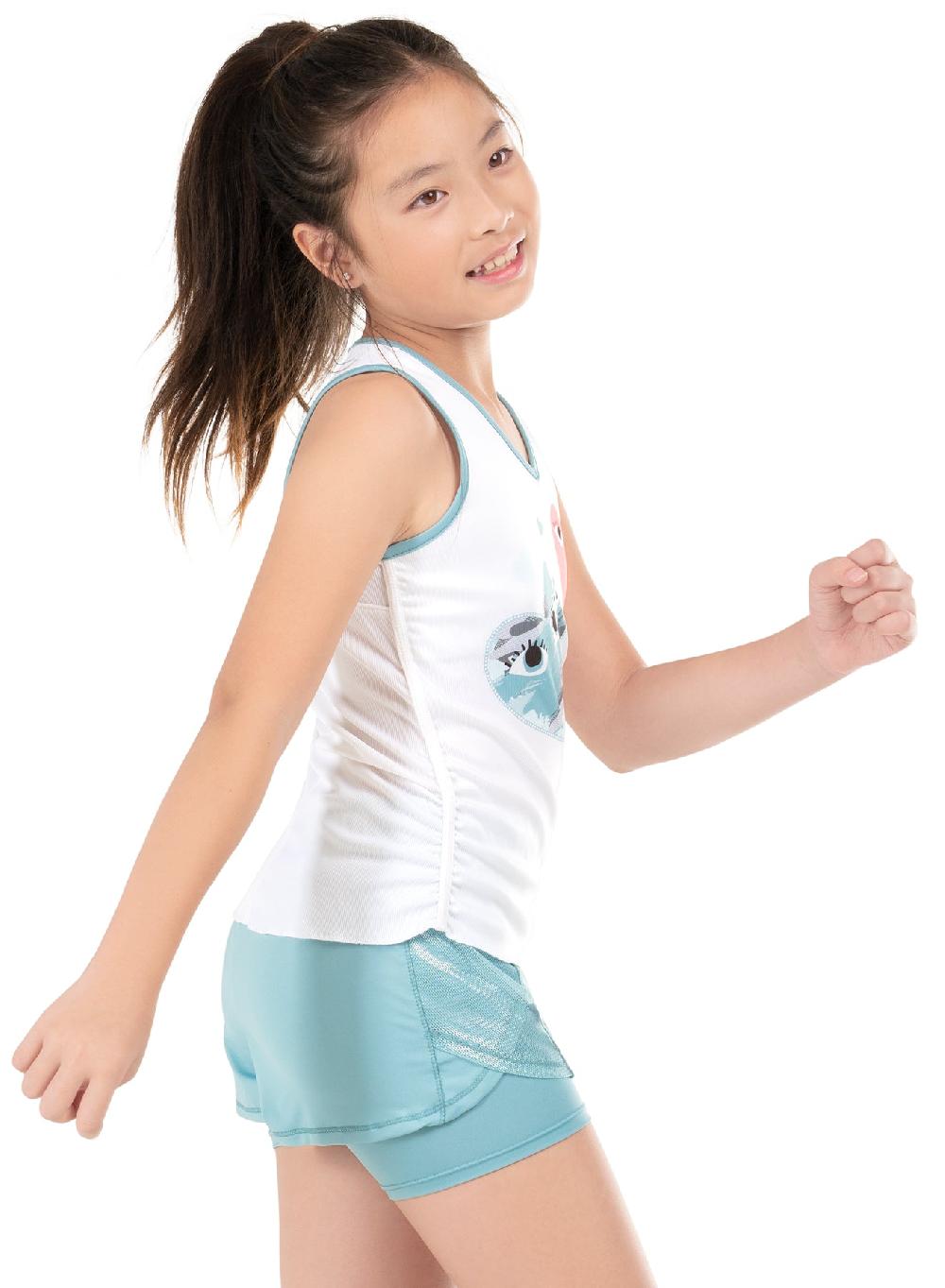 Lucky In Love Love Me Rib Tank