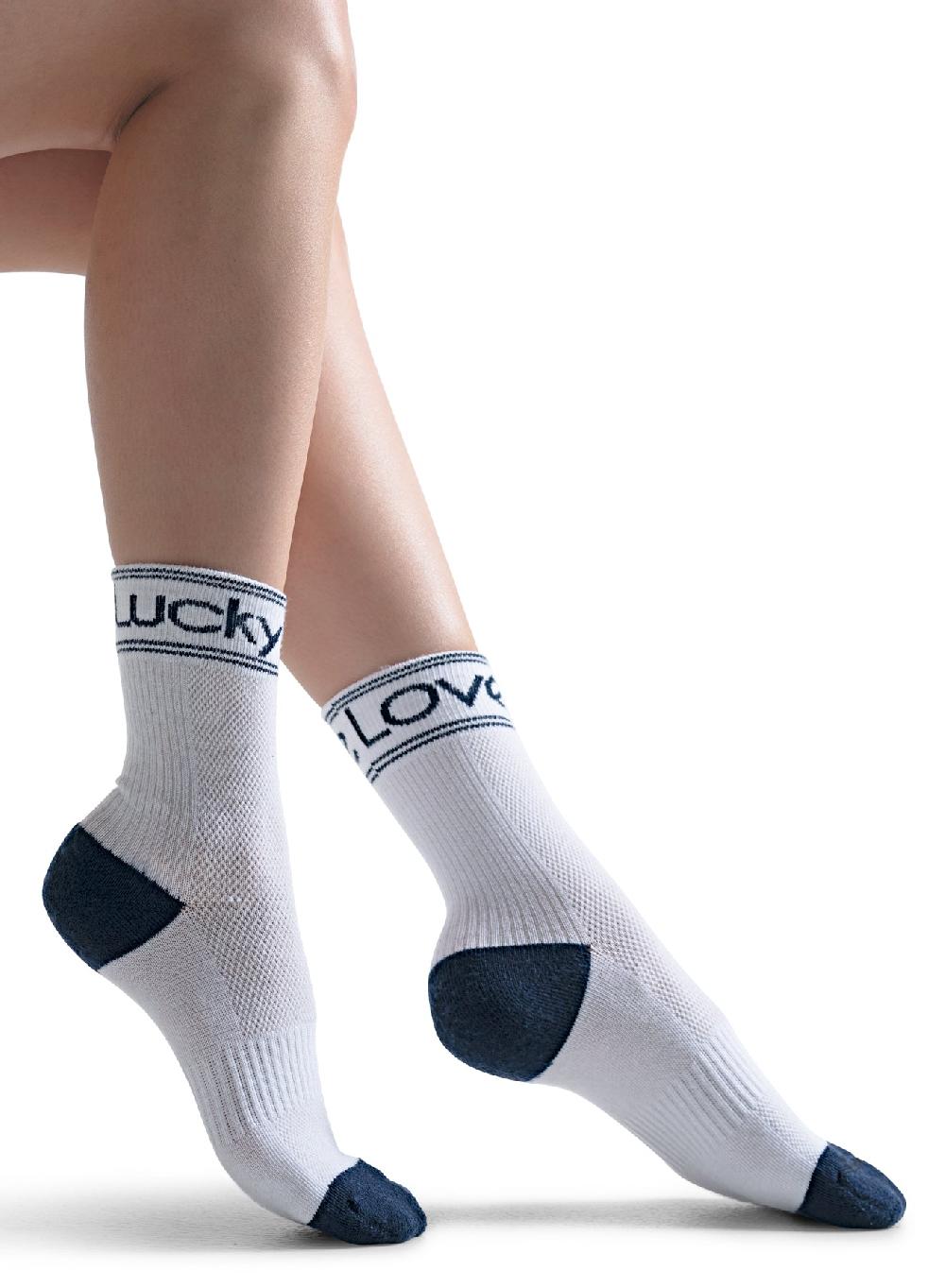 Lucky In Love Lucky In Love Crew Socks
