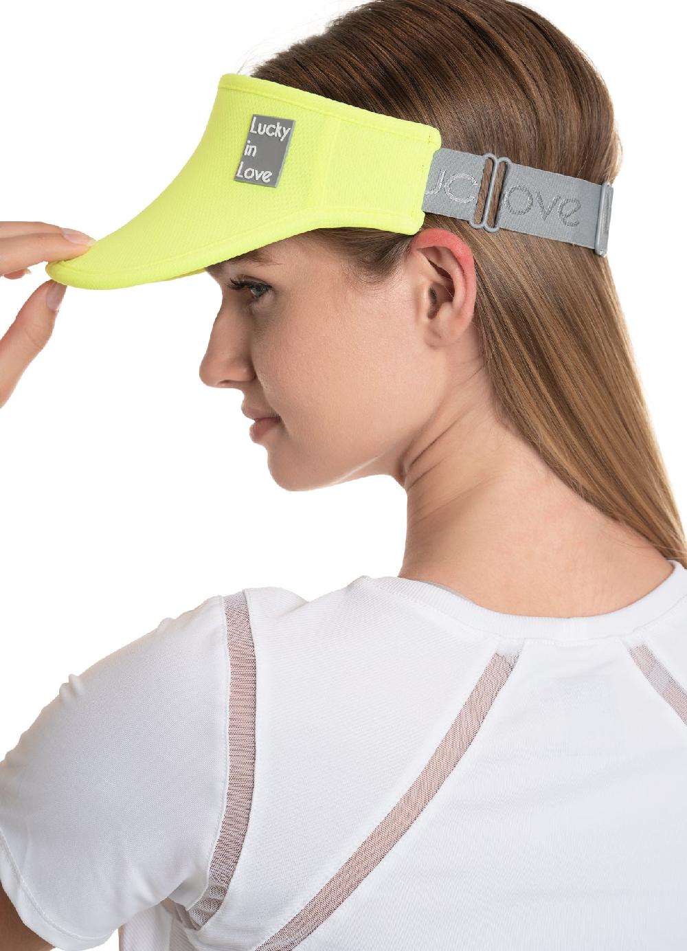 Lucky In Love Lucky Logo Stretch Visor
