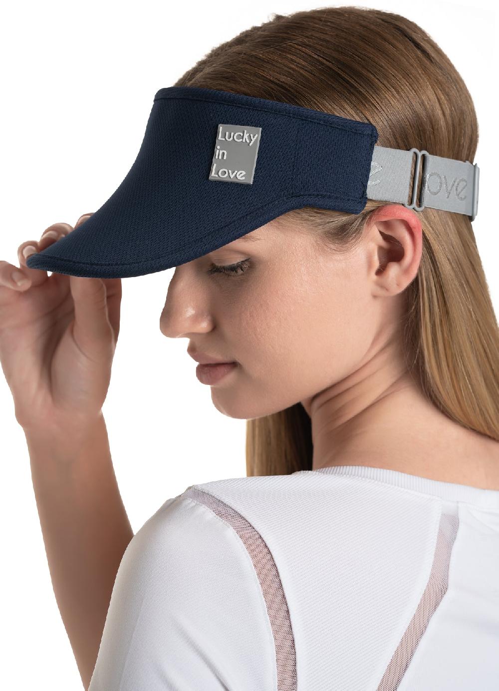 Lucky In Love Lucky Logo Stretch Visor