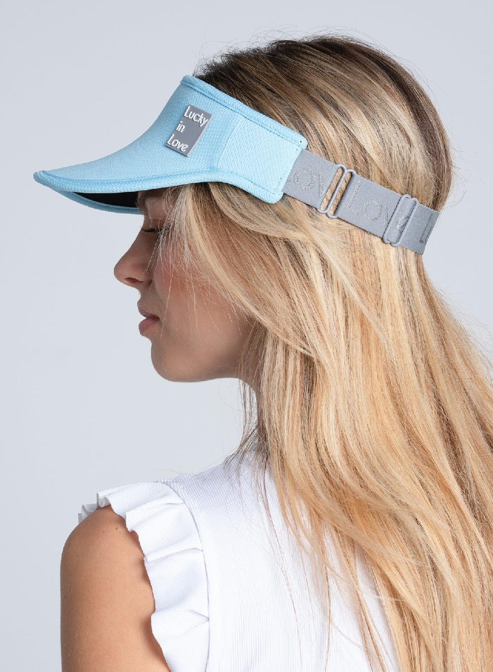 Lucky In Love Lucky Logo Stretch Visor