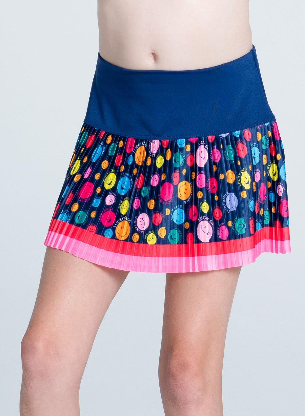Lucky In Love Lucky Me Pleated Skirt- Girls