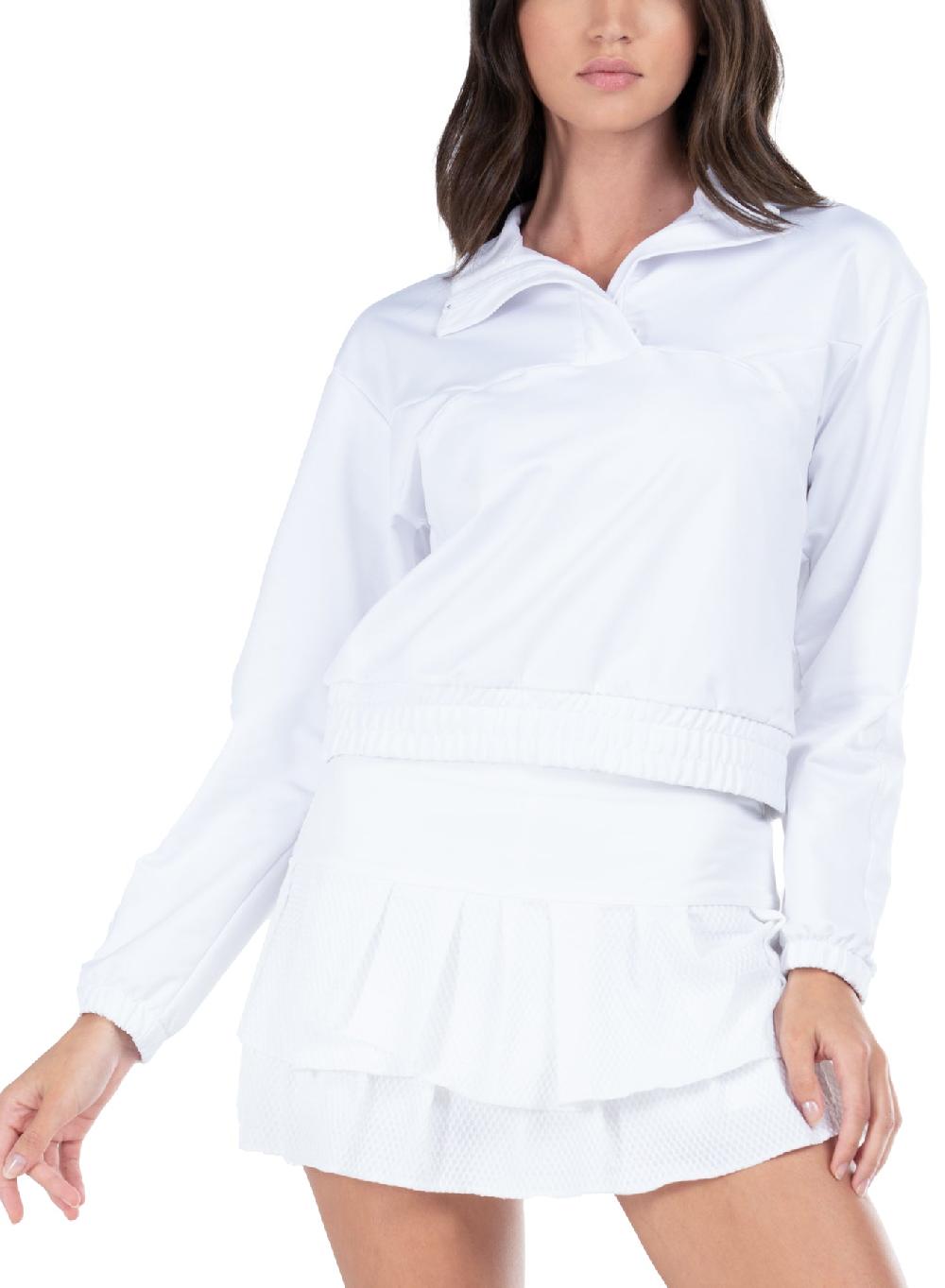 lucky in love Mock Pullover