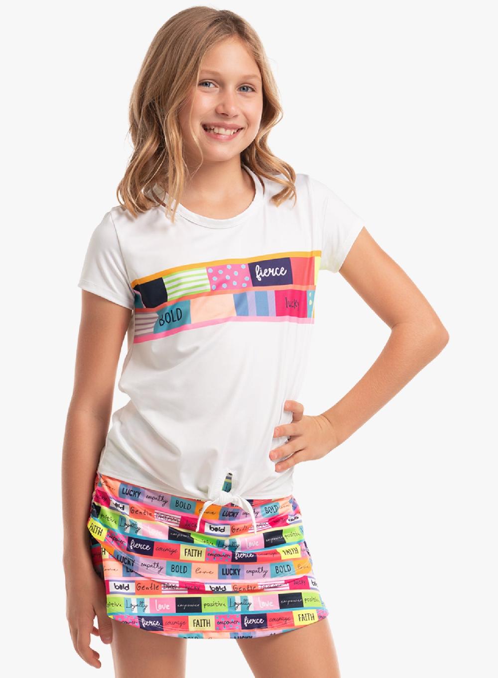 Lucky In Love Motivate Me Short Sleeve