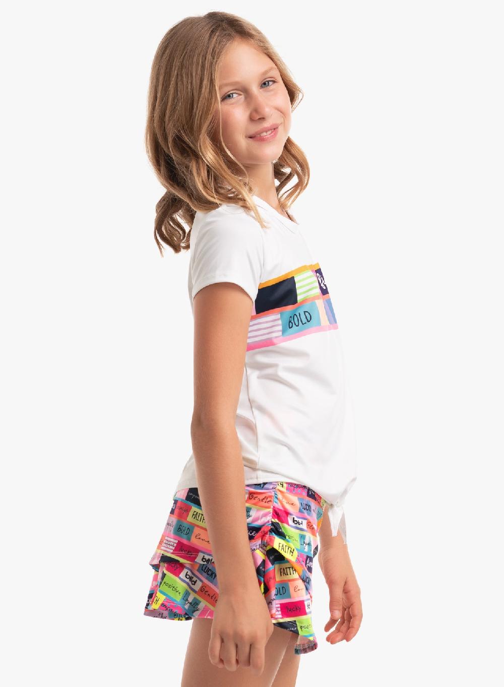 Lucky In Love Motivate Me Short Sleeve