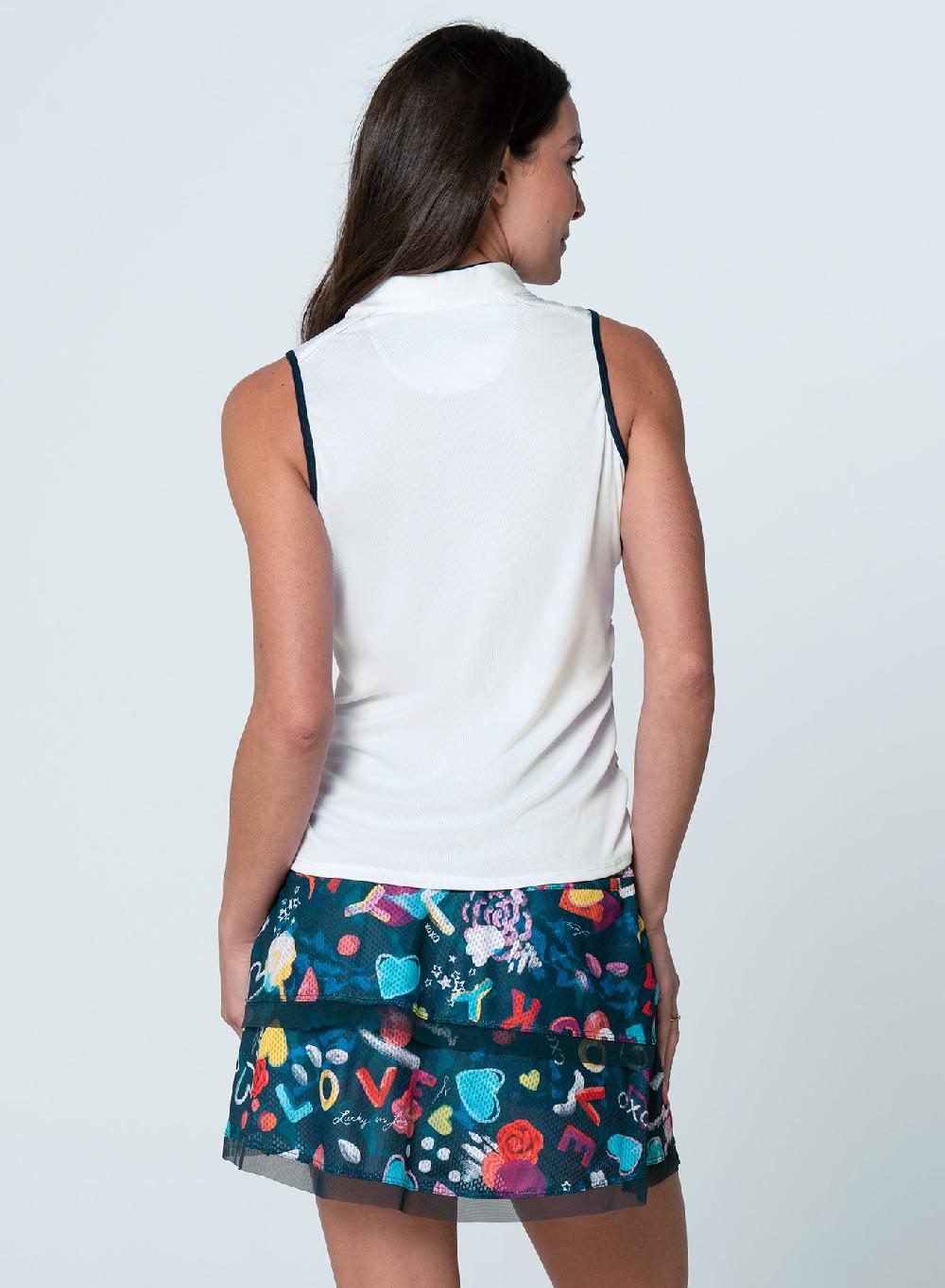 Lucky In Love On Par Zip Tank