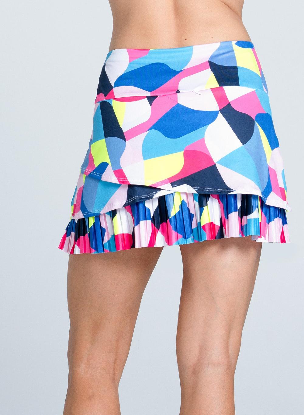 Lucky In Love Paddle Groove Pickleball Skirt-14.5"