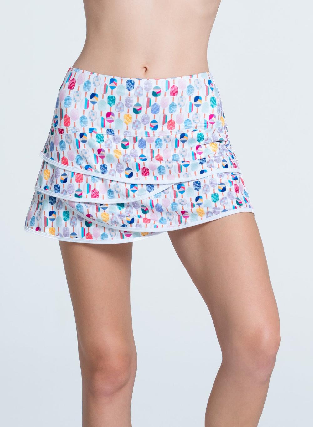 Lucky In Love Paddle Royale Scallop Skirt