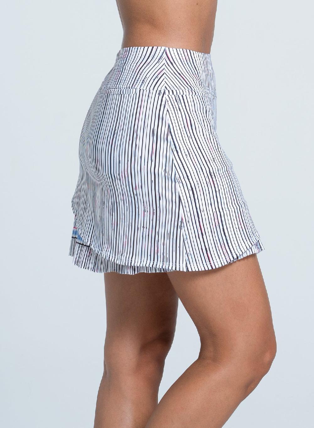 Lucky In Love Peek A Blue Skort-15.5"