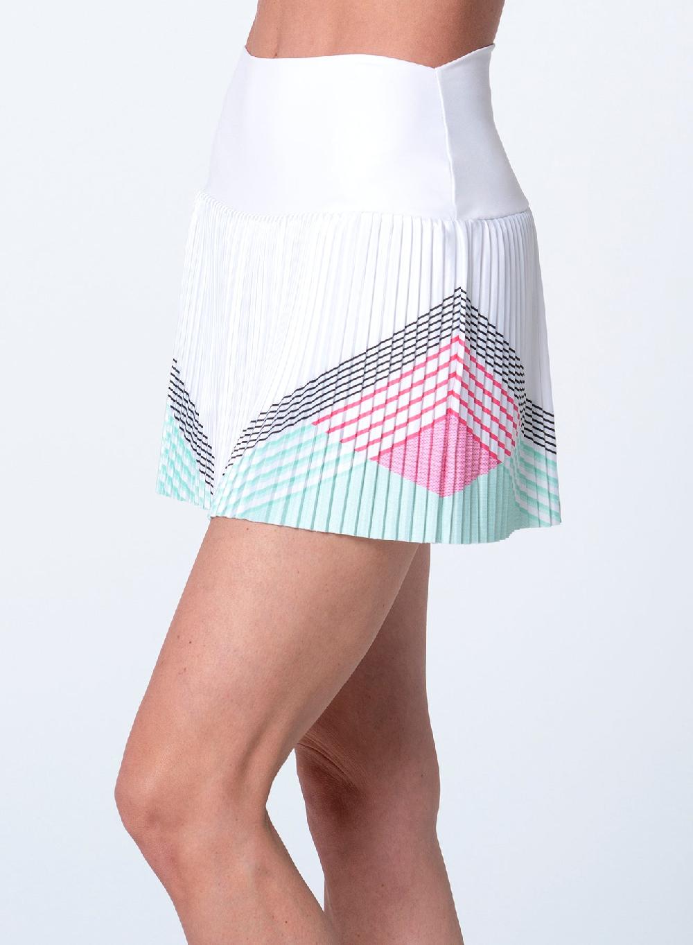 Lucky In Love Pleated Skirt-14.5"