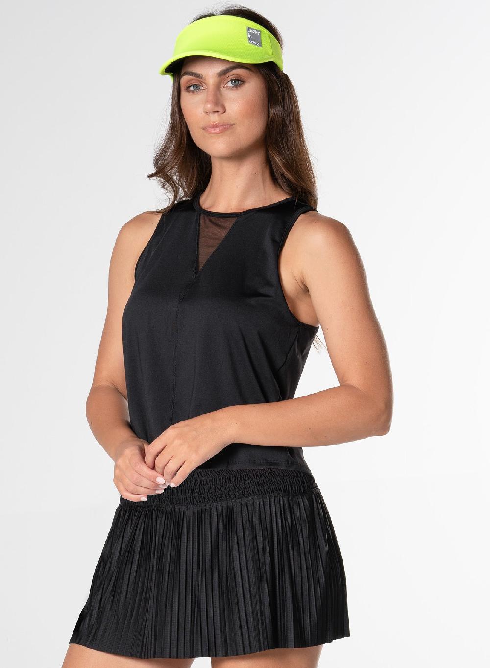 Lucky In Love Pleats Please Tank