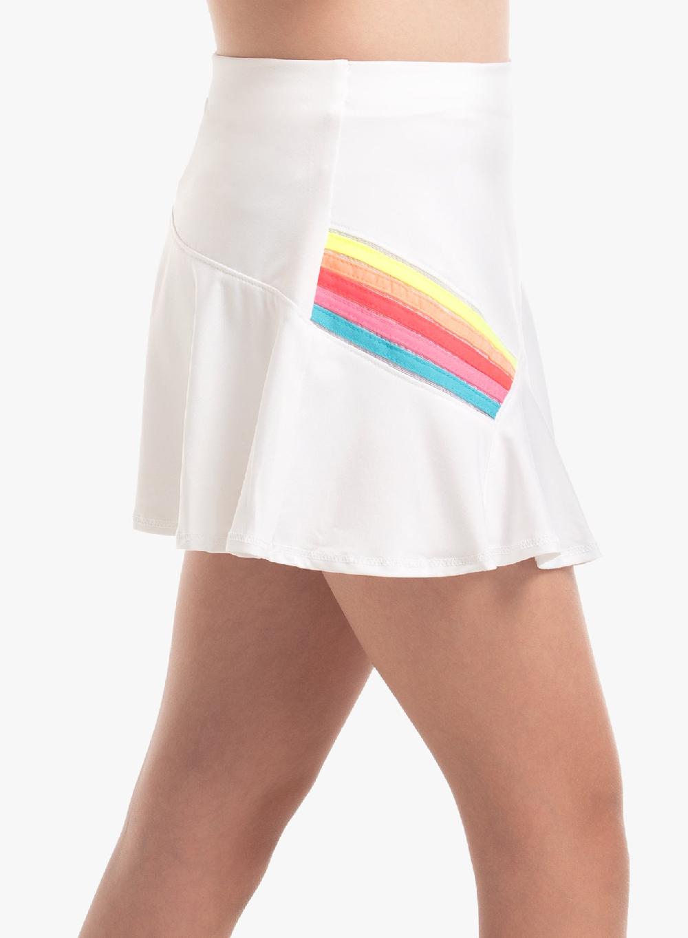 Lucky In Love Prisma Stripe Skirt-Girls