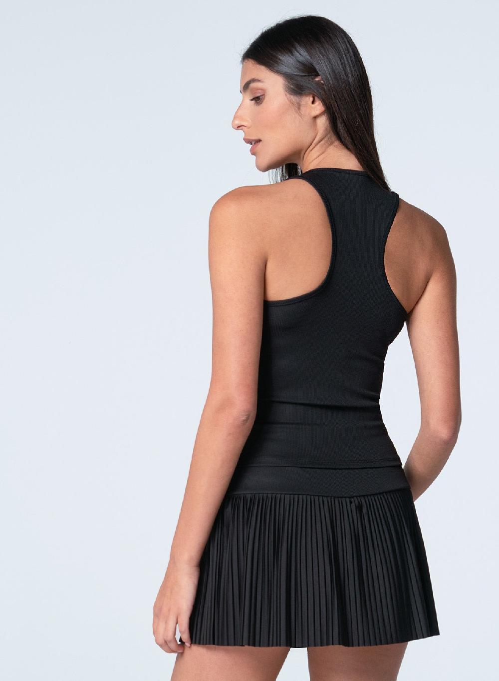 Lucky In Love Racer Rib Tank