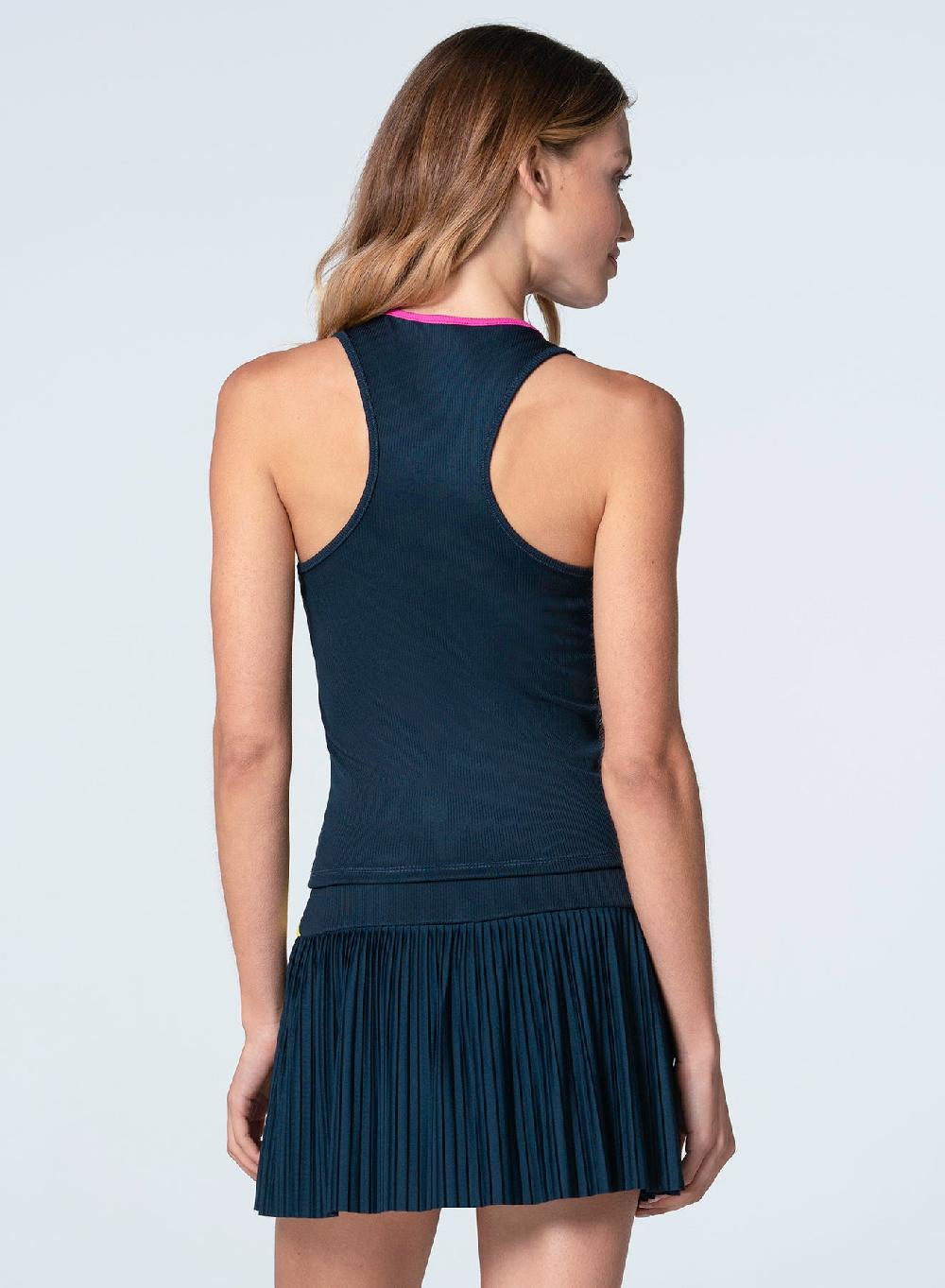 Lucky In Love Racer Rib Tank