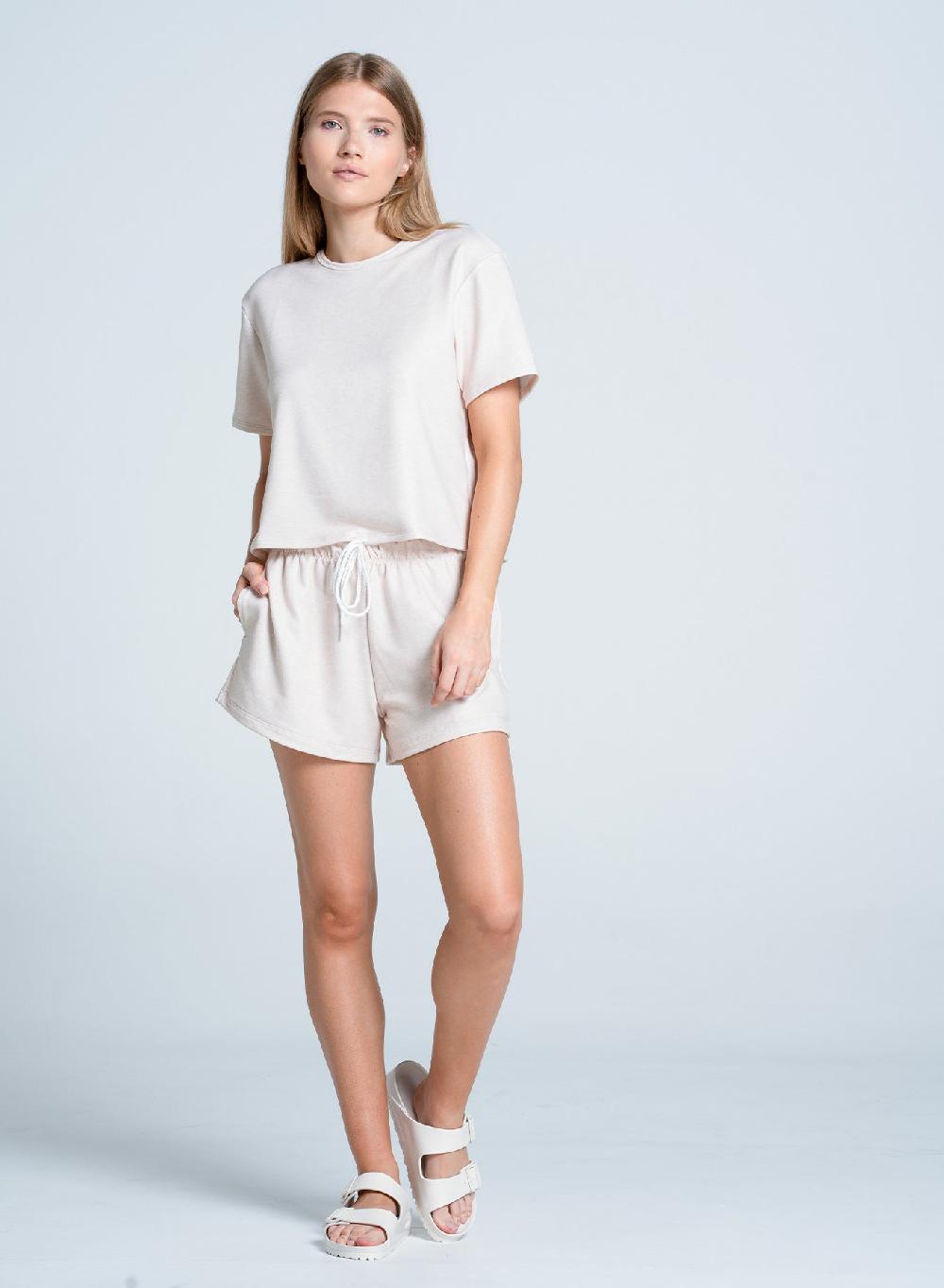 Lucky In Love Renew Heather Short Sleeve