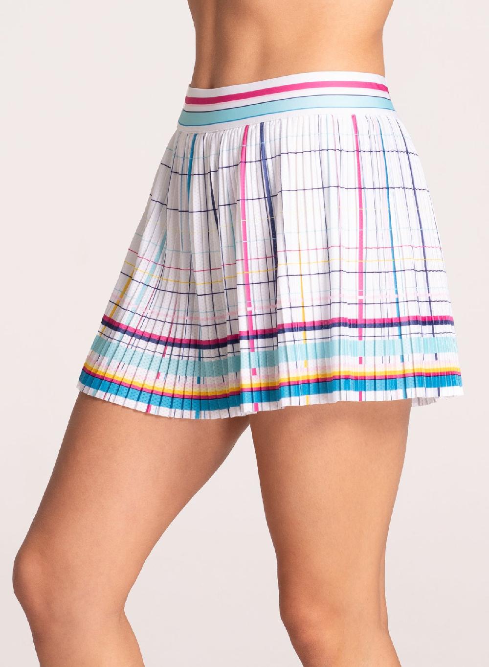 Lucky In Love Retro Chic Pleated Skirt-14"