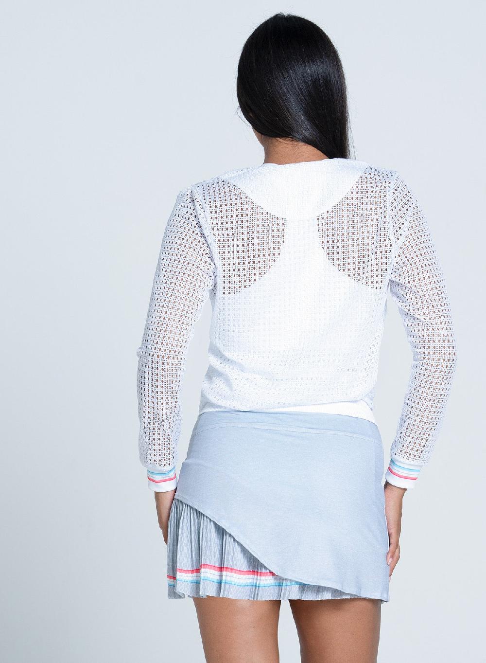 Lucky In Love Retro Stripe Pullover