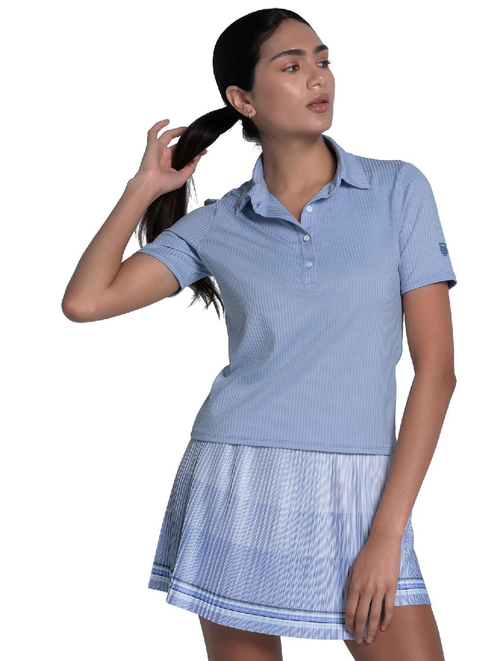 Lucky In Love Rib Polo Short Sleeve