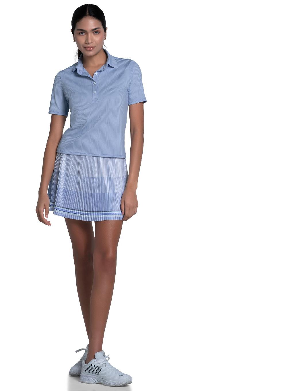 Lucky In Love Rib Polo Short Sleeve