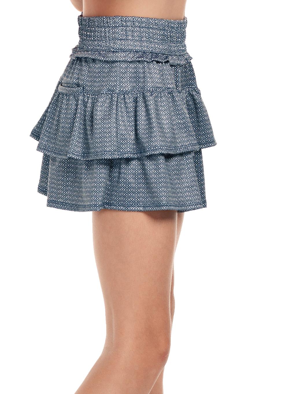 Lucky In Love Royal Palm Skirt W/pocket (Girls)