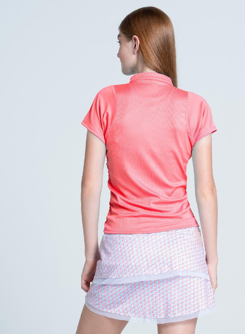 Lucky In Love Ruche Short Sleeve