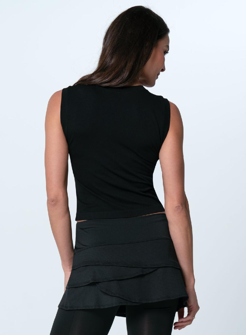 Lucky In Love Seamless Textured Muscle Tank