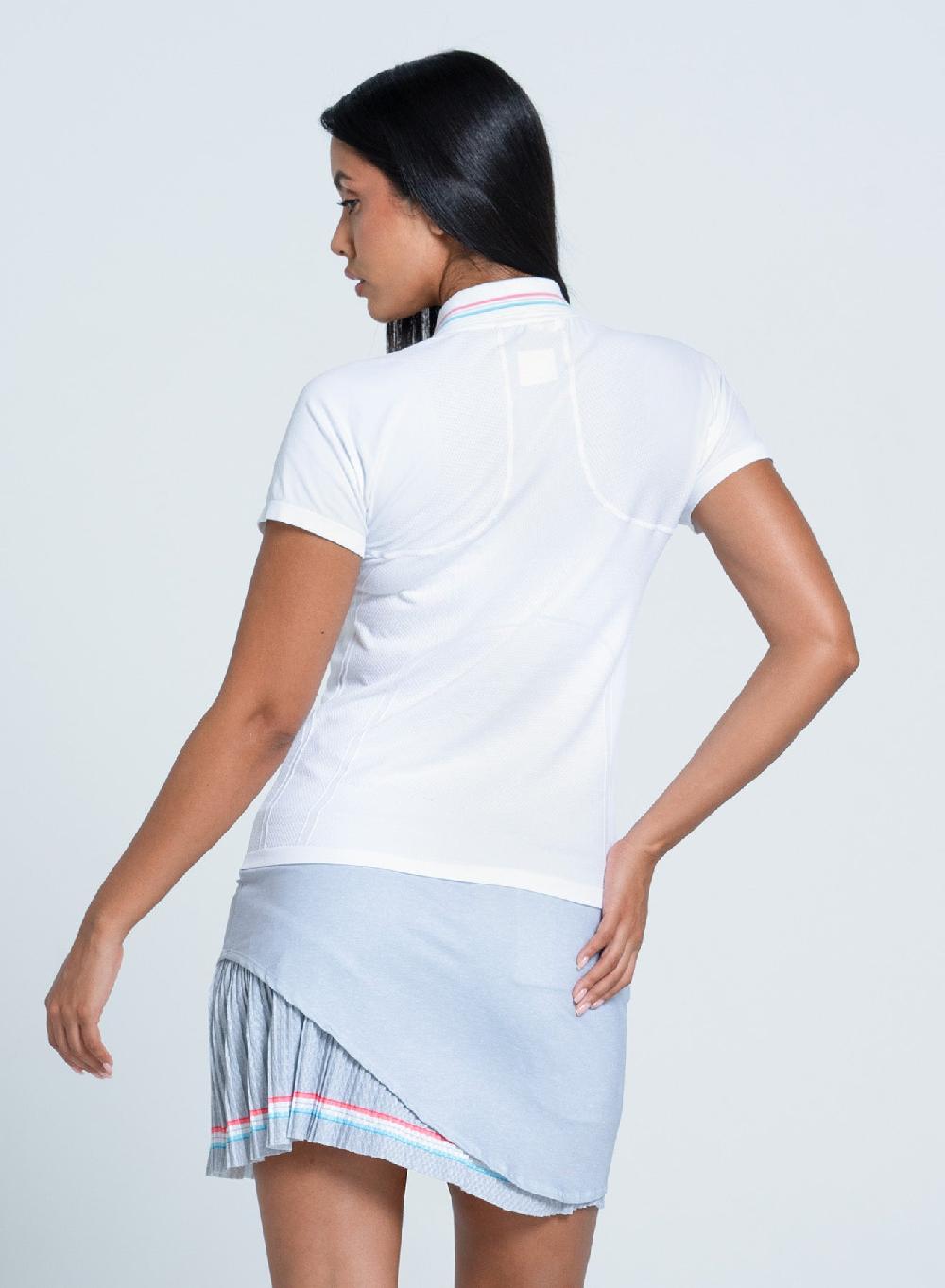 Lucky In Love Seamless Textured Polo