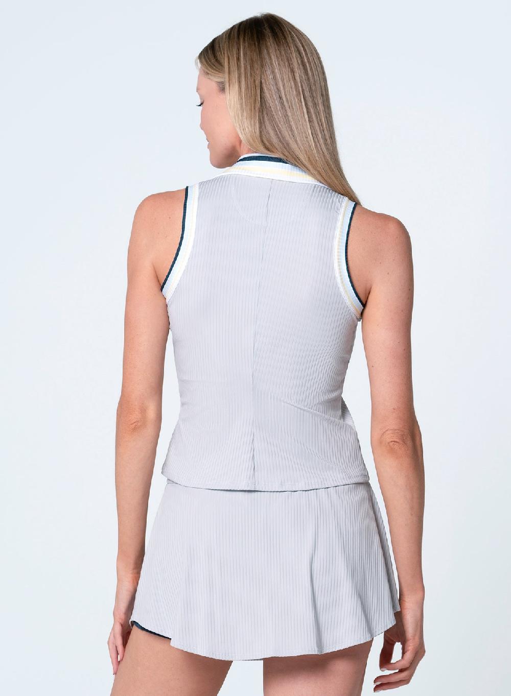 Lucky In Love Set Sleeveless Polo