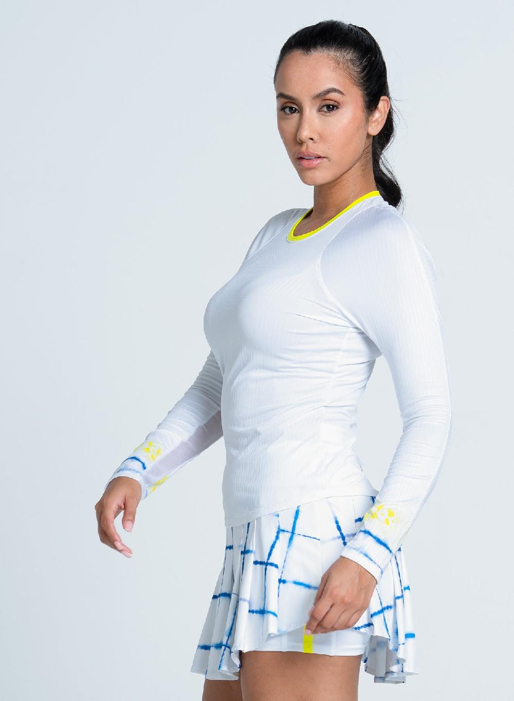 Lucky In Love Shibori Wave Long Sleeve