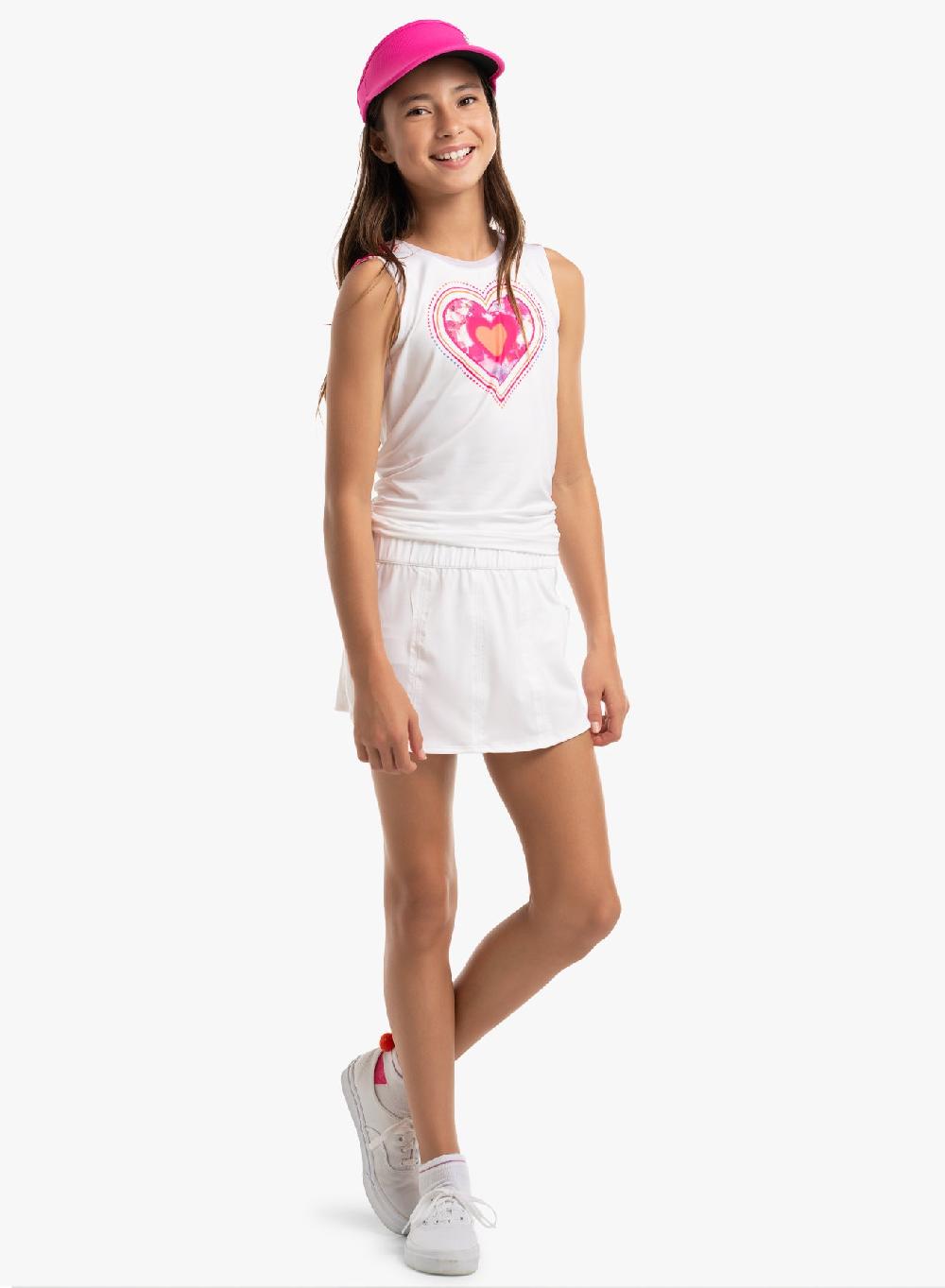 Lucky In Love Shock N' Love Tie Back Tank